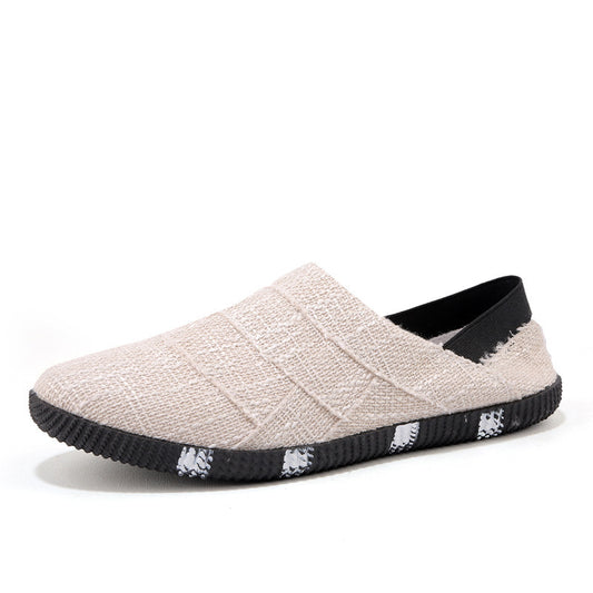 Breathable Linen Slip-Ons