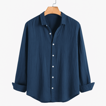 Savoy Long-Sleeve Linen Shirt