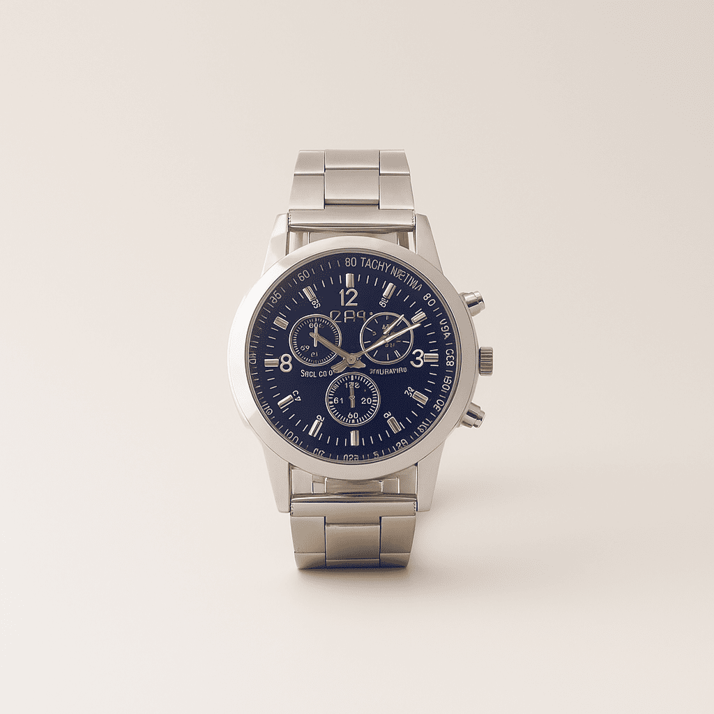 Steel strap watch men